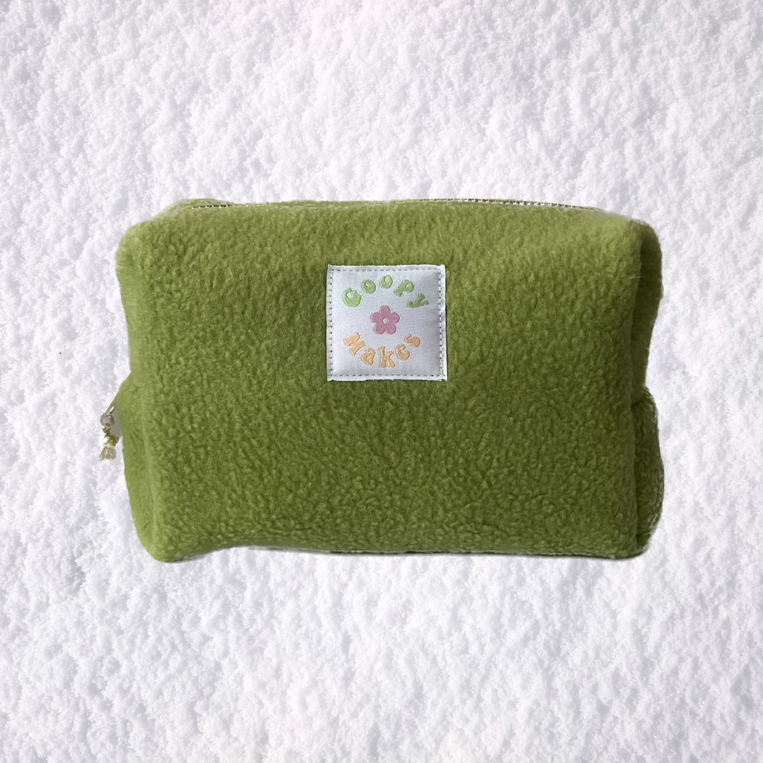 Pistachio Fleece Pouch